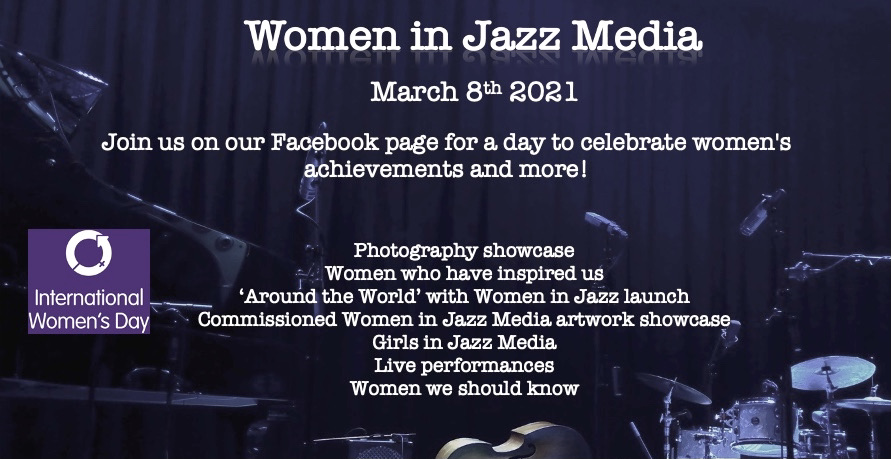 Women in Jazz Media - facebook event, March 8th 2021