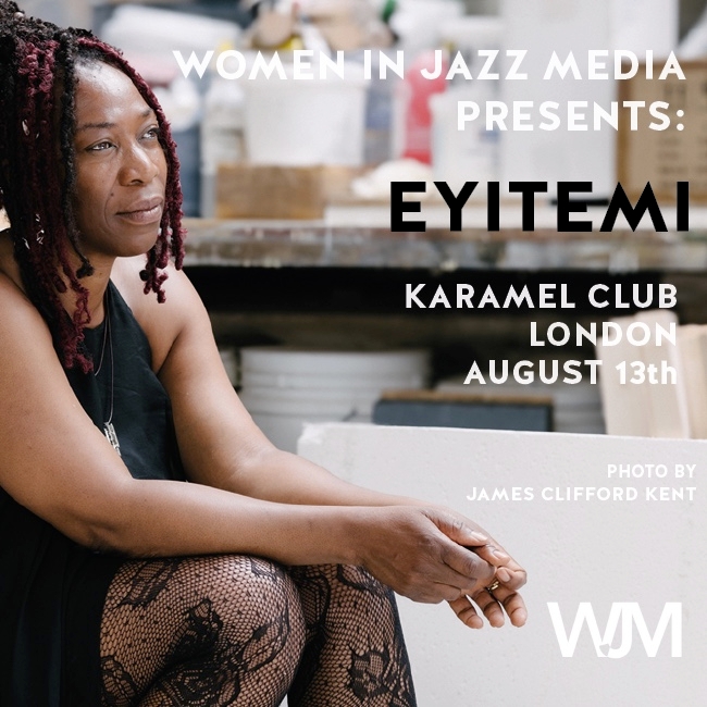 Colour photo of Eyitemi sitting down