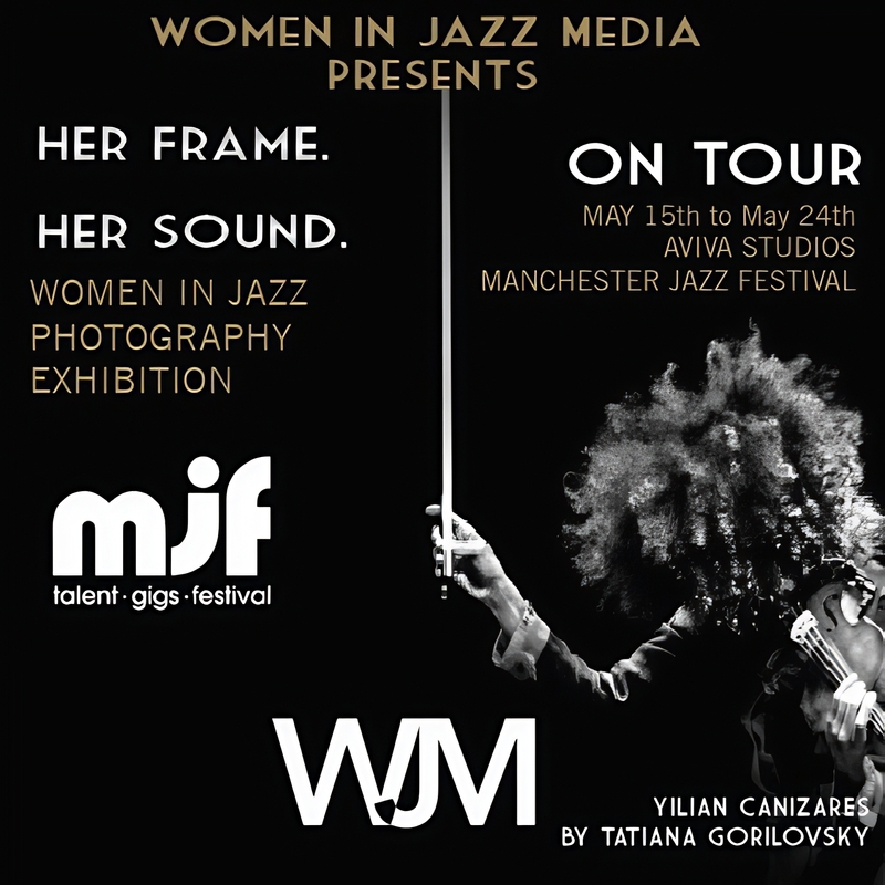 B&W flyer of exhibition